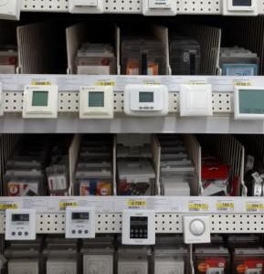 Термостати за подово отопление в Leroymerlin