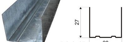 Начален таван профил 27x28