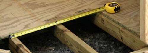 Подготовка на пода за облицовка