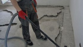 подготовка на повърхността за изравняване на земята