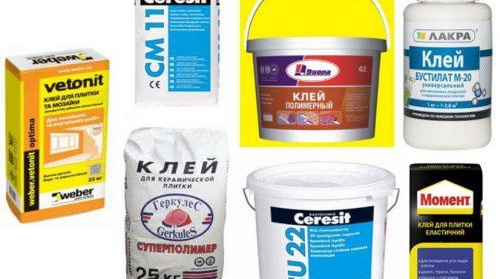 избор на лепило за плочки