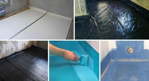 Хидроизолация преди облицовка