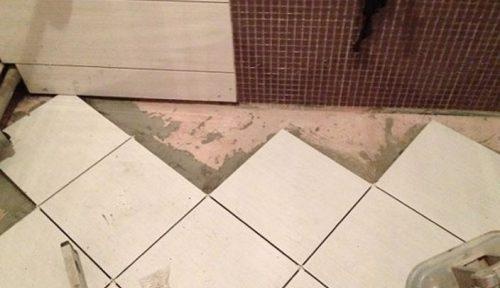 технология за диагонално облицоване