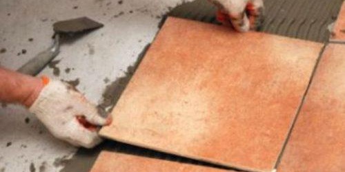 облицовка на пода в кухнята