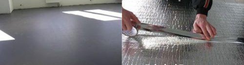 подготовка за монтаж на топъл под