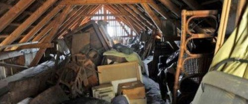 почистване на тавански етаж