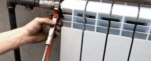 Монтаж на радиатор