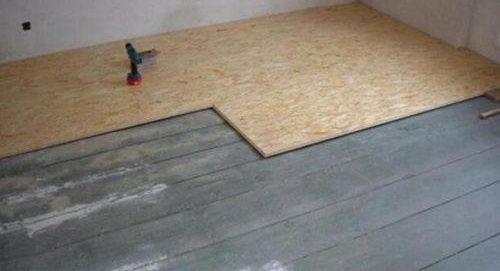 Подготовка на дървен под за облицовка