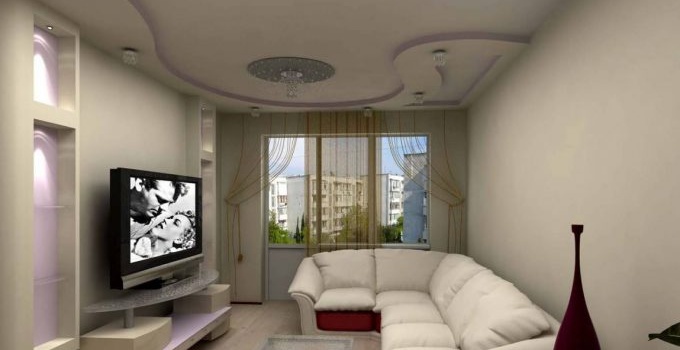 извит таван