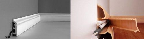 Пластмасов подов цокъл