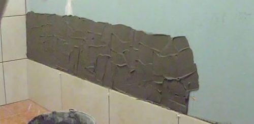 облицовка на гипсокартон