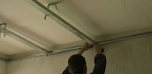 монтаж на рамка от гипсокартон