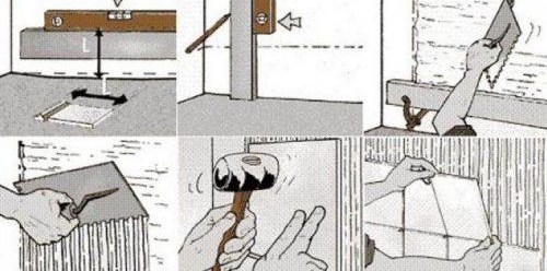 облицовка на гипсокартон