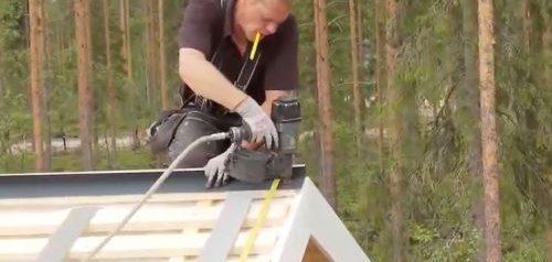 Направи си сам метален покрив