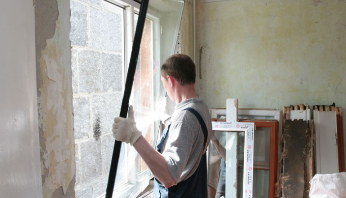 Как сами да премахнете прозорец с двоен стъклопакет от пластмасов прозорец