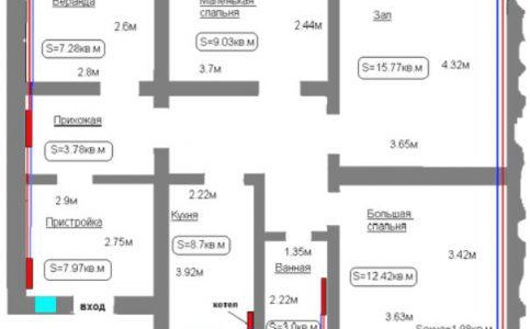 Изчисляване на отоплителната система