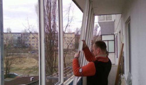 остъкляване на балкона направи си сам