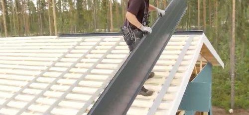 Направи си сам метален покрив