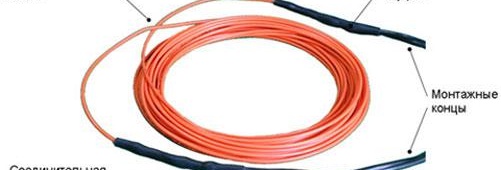 Нагревателен кабел. Устройството на електрически топлоизолиран под.