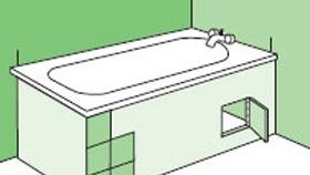 Реализация и монтаж на параван под фото баня