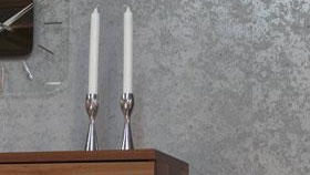 Снимка на алуминиеви стенни облицовки. листен тапет