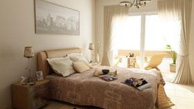 Интериорен дизайн на спалня, снимка на интериора на спалнята