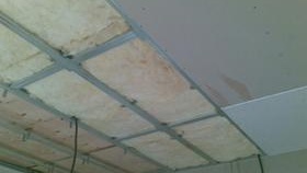 Закрепваме гипсокартона към рамката