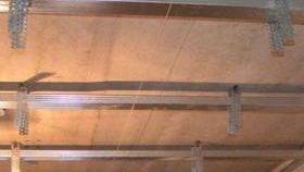 маркиране на профилната рамка за гипсокартон