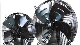 един вентилатор снимка черен