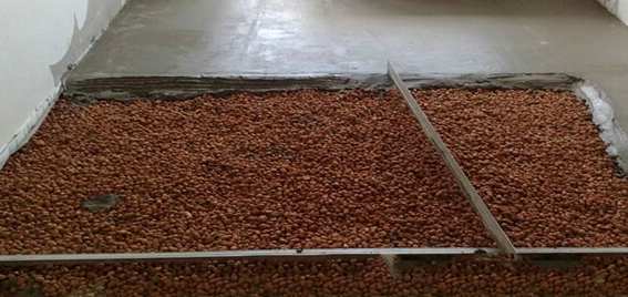 експандирана теракотна замазка