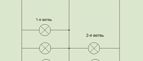 Схема за свързване на полилей към фотопроводници