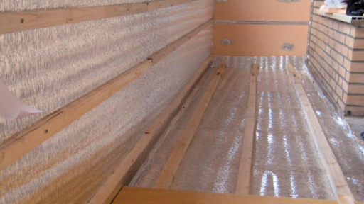 Материали penofol и penoplex заедно