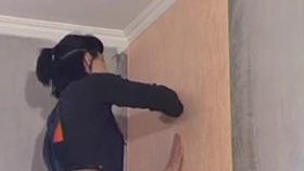 Видео колаж стени с тапет, снимка