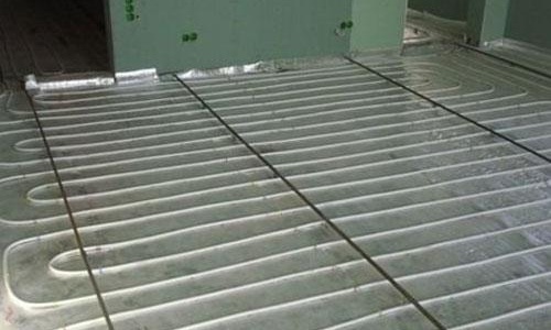 Направете сами подово отопление с вода