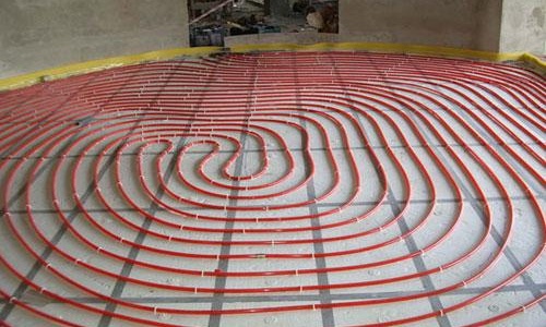 Направете сами подово отопление с вода