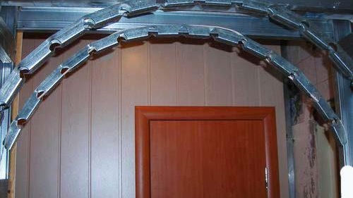 Използване на дъговиден профил