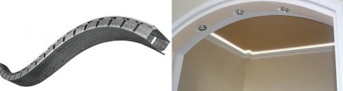 дъговидно огъване на профила