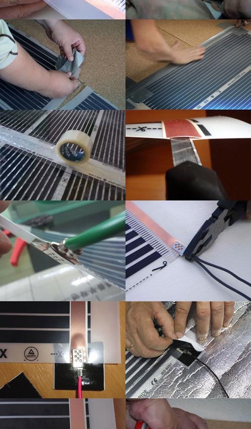 Монтаж на топъл под: последователност на работа2