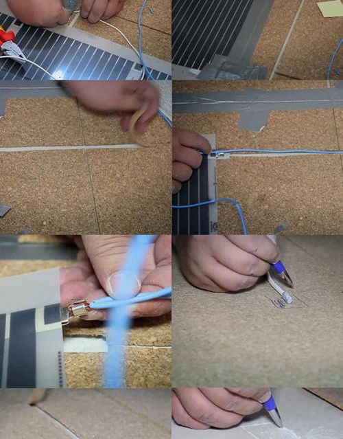 Монтаж на топъл под: последователност от работа3