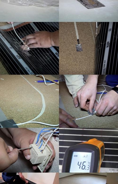 Монтаж на подово отопление