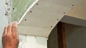 Техника на огъване на гипсокартон