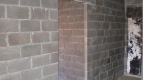 Разделяне на керамзитобетонни блокове