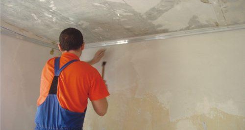 Подготовка потолка и монтаж