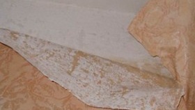 скъсан тапет