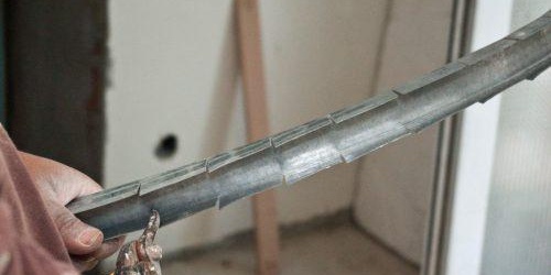 срязан профил на дъгата