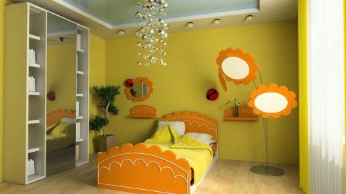 Възможност за осветление в детската стая