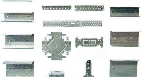 крепежни елементи за таванна рамка от гипсокартон