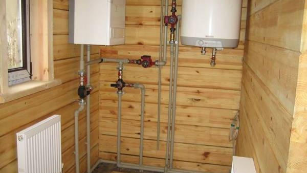 отоплителна система на дървена къща