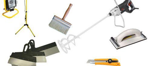 Инструмент за шпакловка на стени