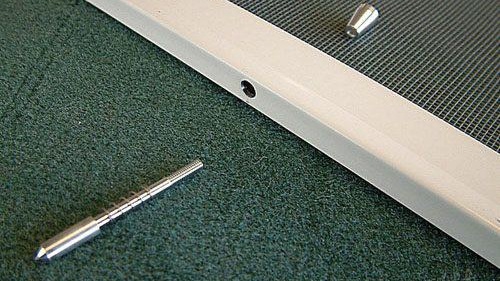 Отстранете екрана на пластмасовия прозорец